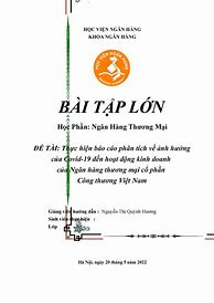 Bài Tập Quản Trị Ngân Hàng Thương Mại Chương 5