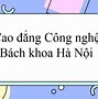 Cao Đẳng Bách Khoa Việt Nam Hà Nội